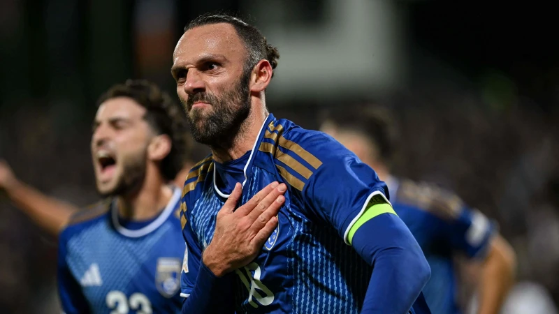 Muriqi'den kritik gol: Fenerbahçe'nin golcüsü Kosova'yı sırtladı
